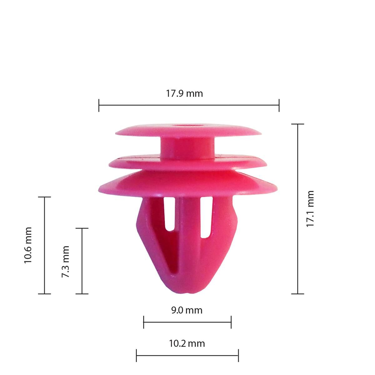 Hyundai/Kia/Universal - pack of 25 car clips, , scanz_hi-res