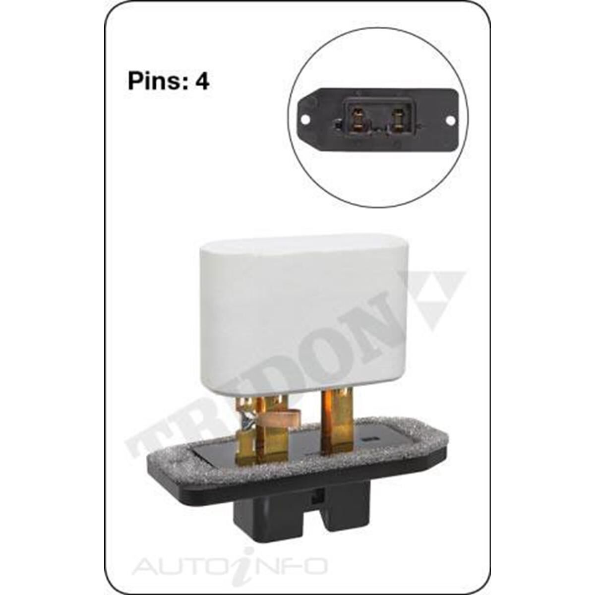 TRIDON HEATER FAN RESISITOR, , scanz_hi-res