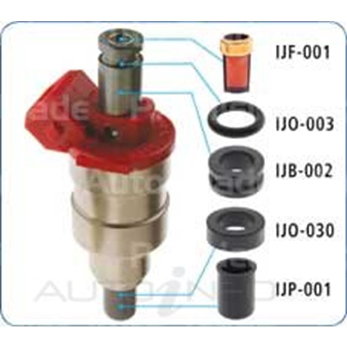 FUEL INJECTOR SERVICE KIT, , scanz_hi-res