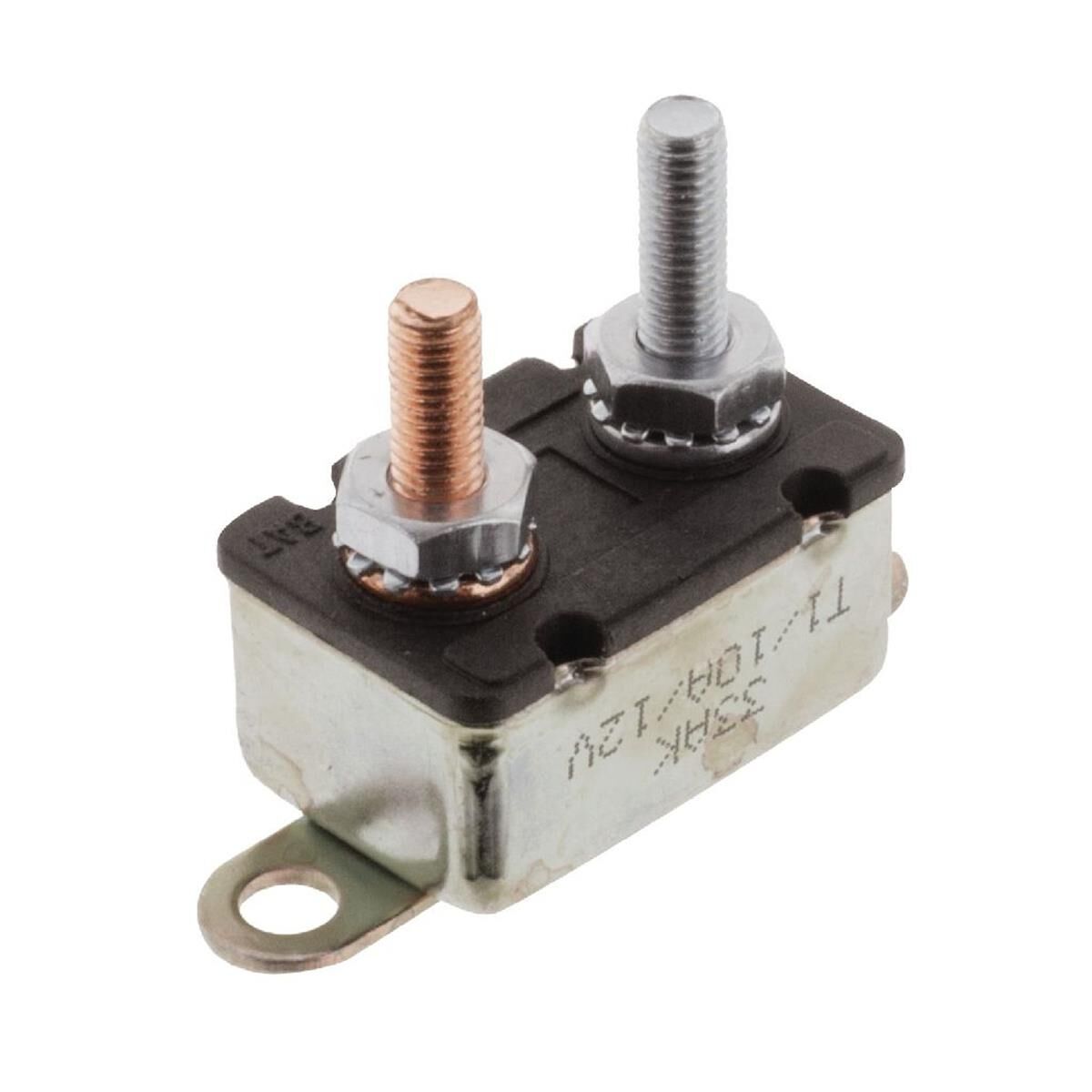 CIRCUIT BREAKER TYPE1  10AMP AUTO RESET METAL BODY                         JAYLEC, , scanz_hi-res