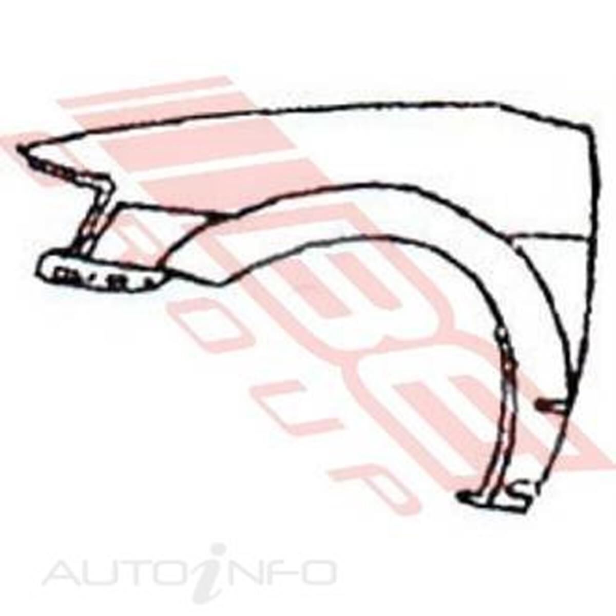 FRONT GUARD - L/H - W/O SLP HOLE, , scanz_hi-res