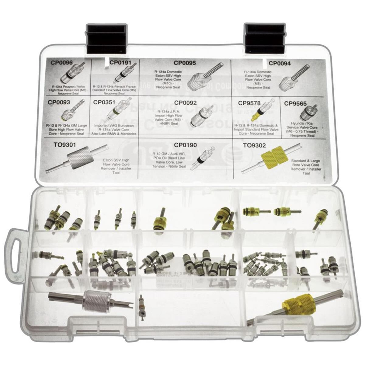 VALVE CORE ASSORTMENT KIT 40PC, , scanz_hi-res