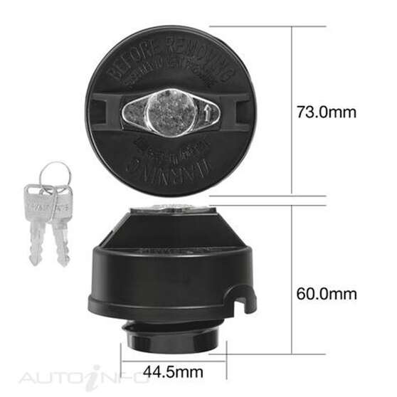 TRIDON LOCKING FUEL CAP, , scanz_hi-res