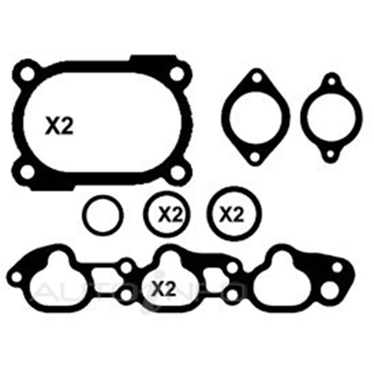 INLET MANIFOLD GASKET SET MAZDA K8/KF/KL, , scanz_hi-res