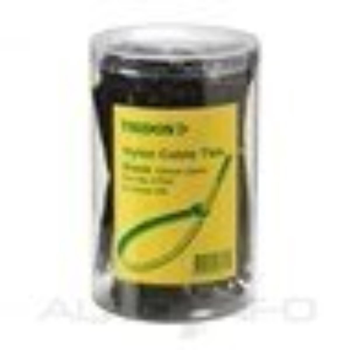 CABLE TIES BLACK TUBE 300PCS 3MMX100MM, , scanz_hi-res