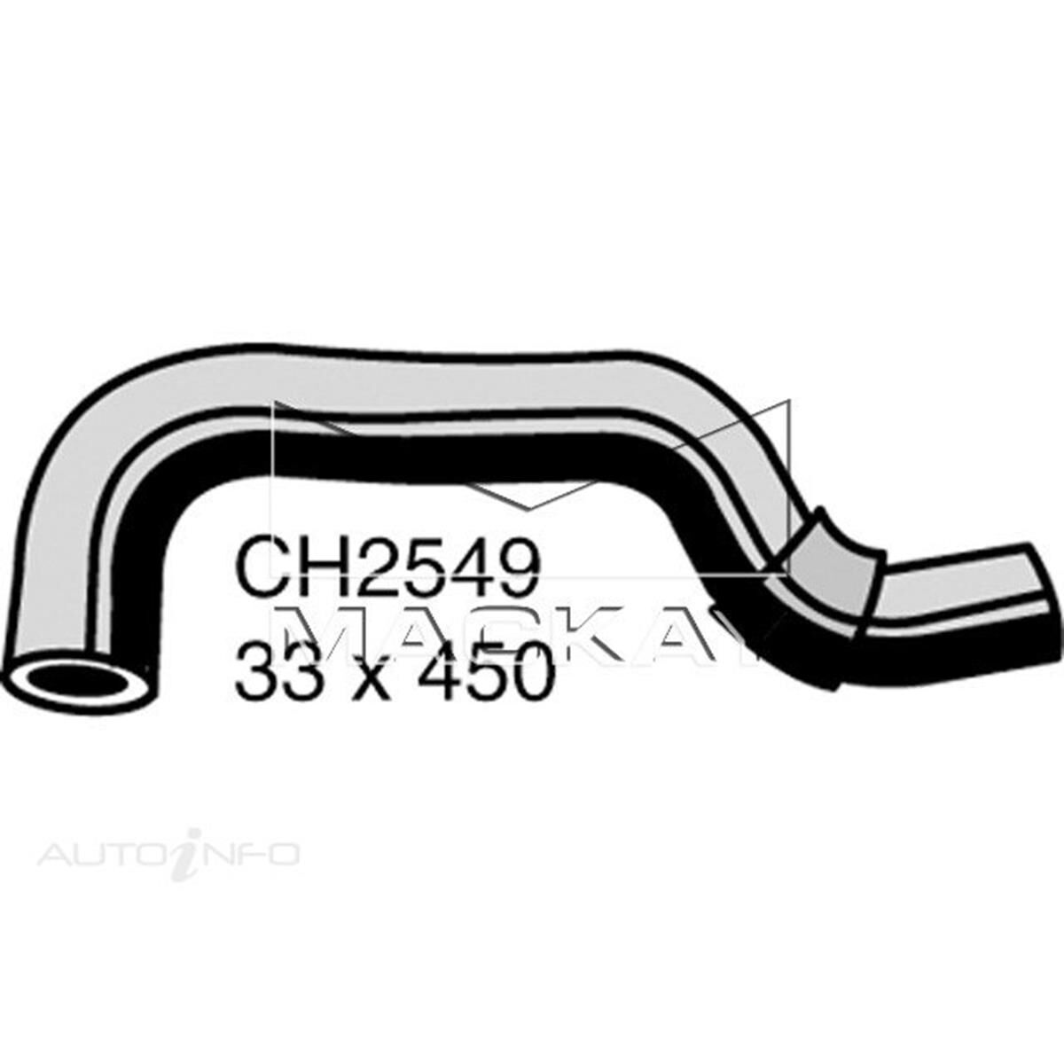 RADIATOR UPPER HOSE  - NISSAN NAVARA D21 - 2.4L I4  PETROL - MANUAL & AUTO, , scanz_hi-res