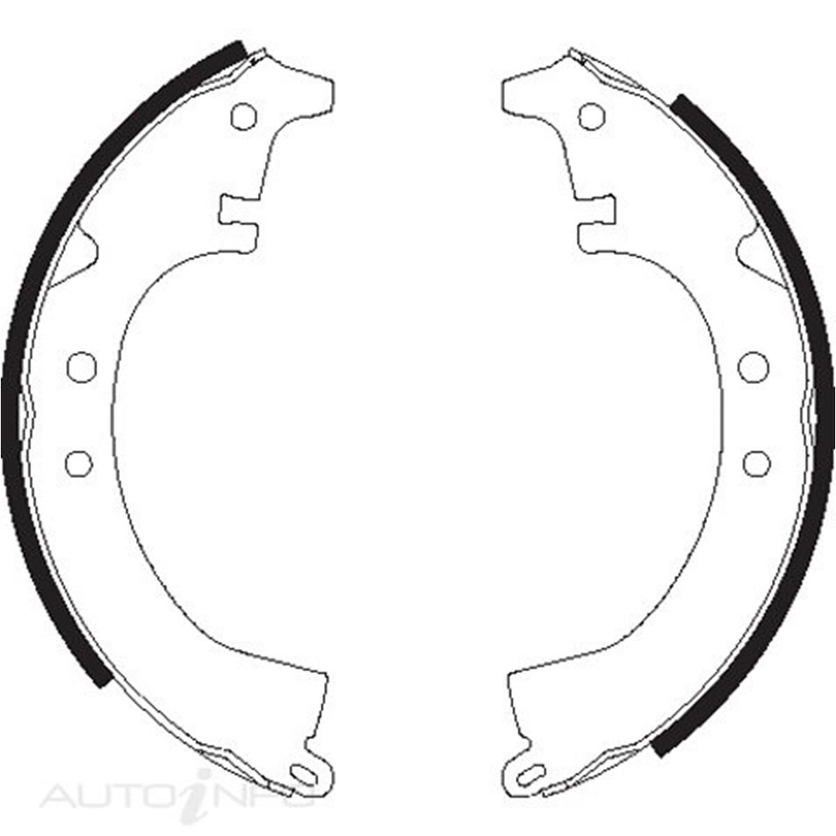BENDIX BRAKE SHOES, , scanz_hi-res