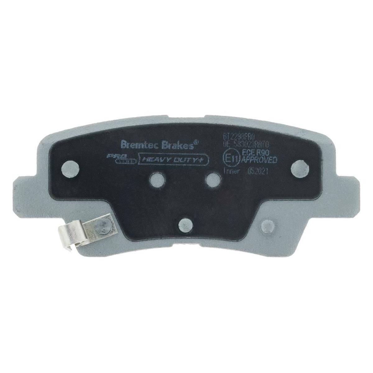 PRO-LINE BRAKE PADS SET KIA RIO III UB 1.4, 1.6 2011- DB2076, , scanz_hi-res