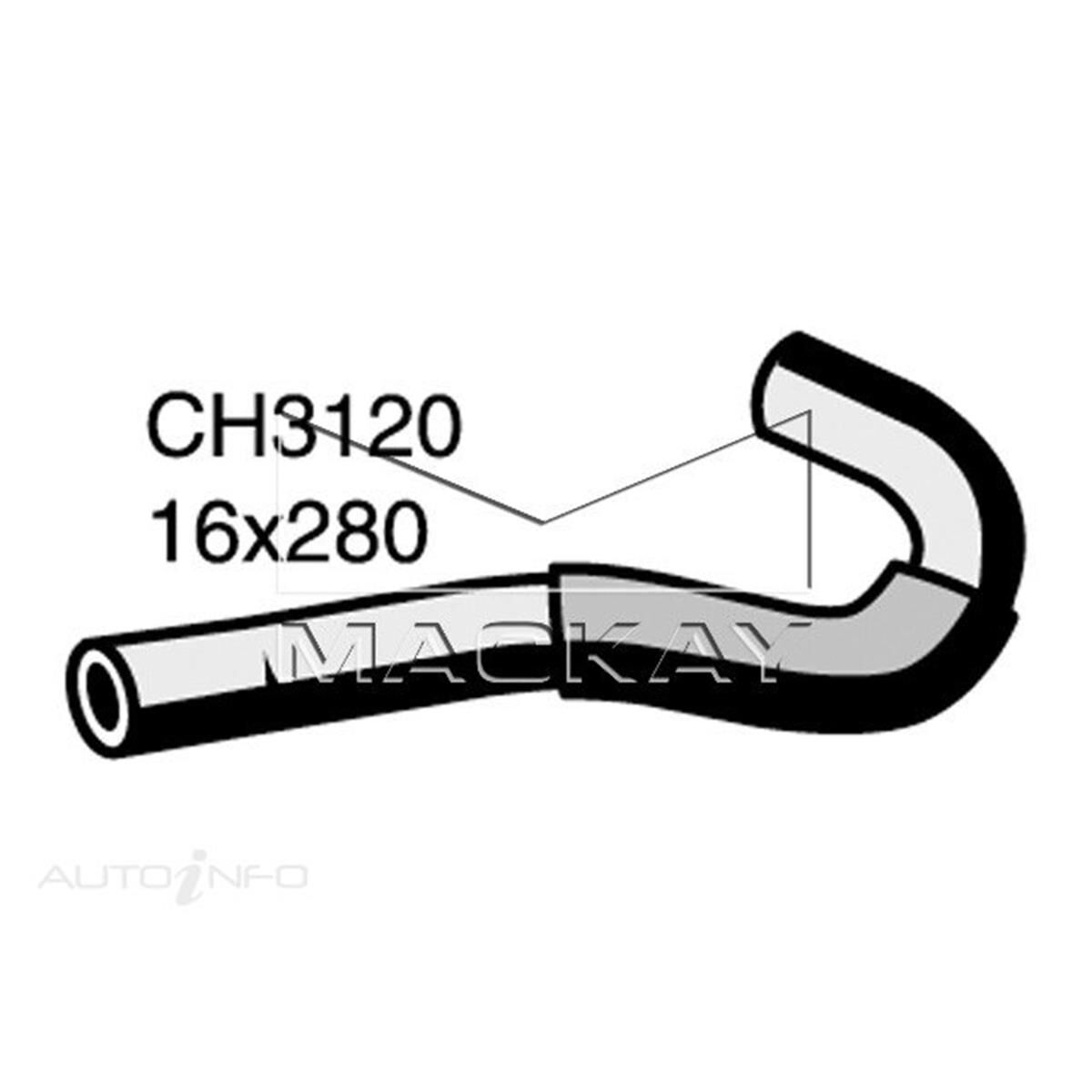 HEATER HOSE  - NISSAN PATROL GQ - 4.2L I6  PETROL - MANUAL & AUTO, , scanz_hi-res