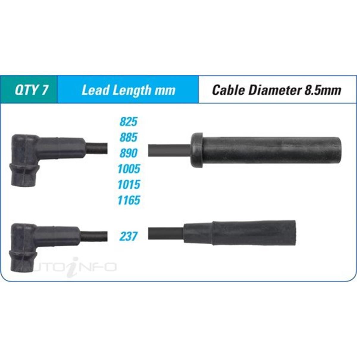IGN LEAD SET EL 6CYL FALC, , scanz_hi-res