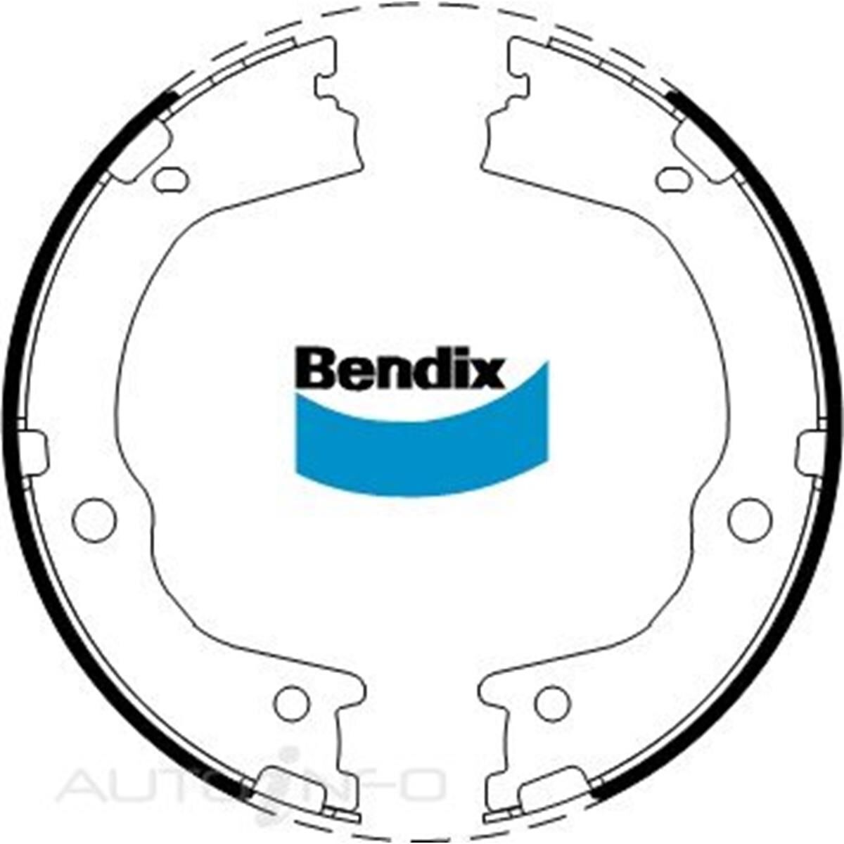 NZ BENDIX BRAKE SHOES, , scanz_hi-res
