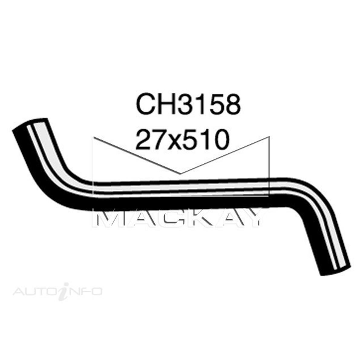 RADIATOR LOWER HOSE  - NISSAN SENTRA B12 - 1.4L I4  PETROL - MANUAL & AUTO, , scanz_hi-res
