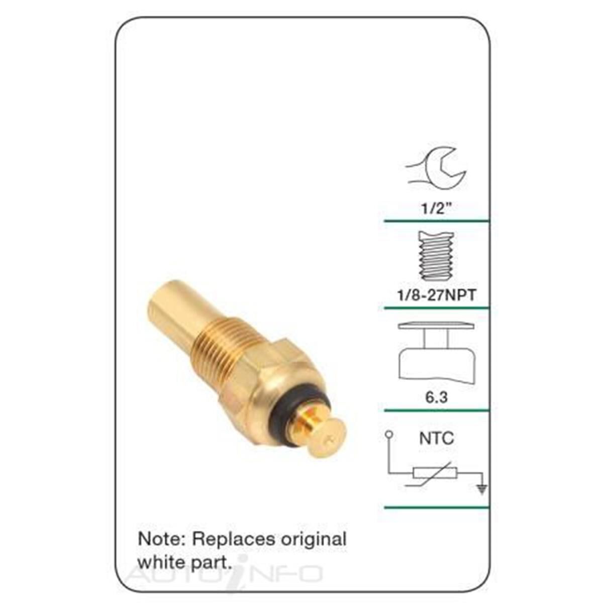 (TWS3235) TRIDON WATER TEMP SENDER, , scanz_hi-res