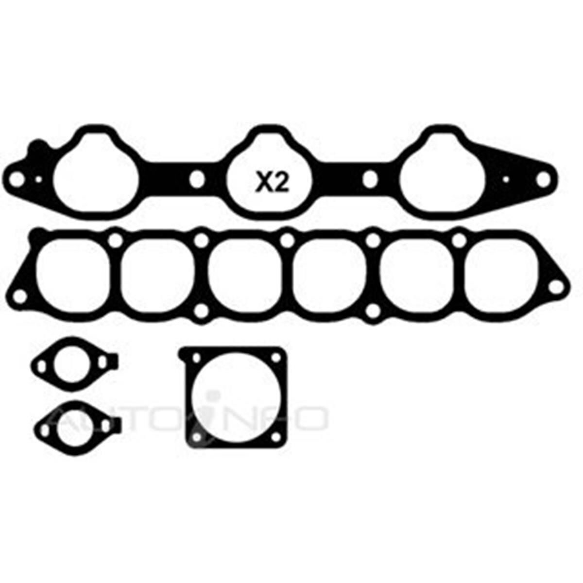 INLET MANIFOLD GASKET SET MITSUBISHI 6G75, , scanz_hi-res