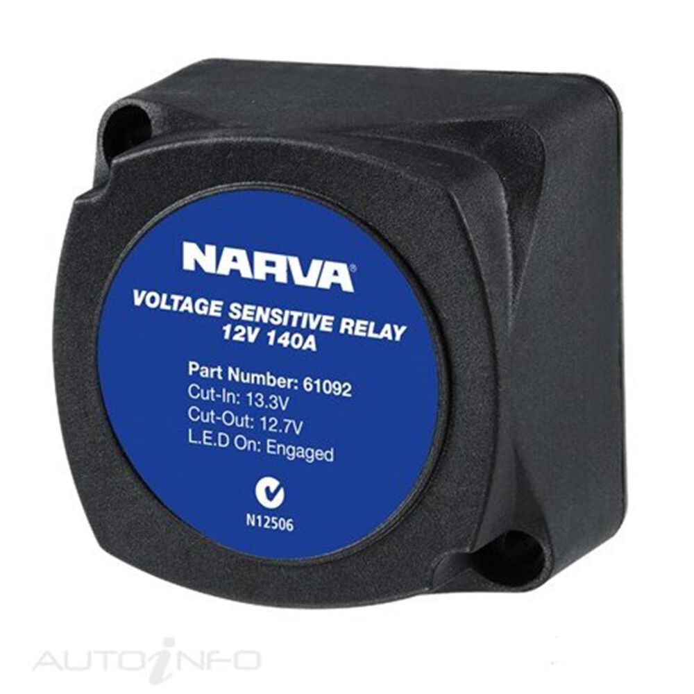 Voltage Sensitive Relay 12V, 140A Supercheap Auto New Zealand