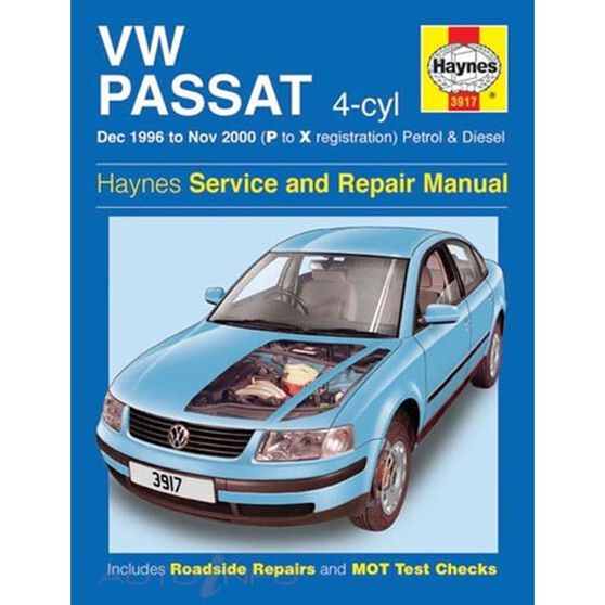 VW PASSAT 4-CYL PETROL & DIESEL (1996 - 2000), , scanz_hi-res