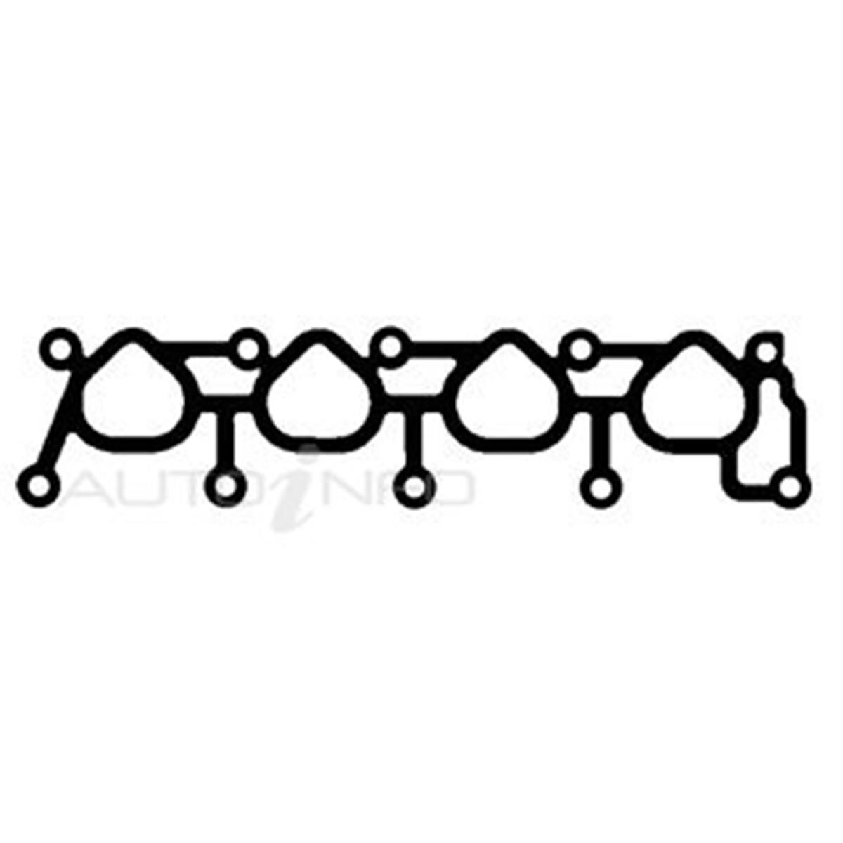 INLET MANIFOLD GASKET SET NISSAN KA24DE, , scanz_hi-res