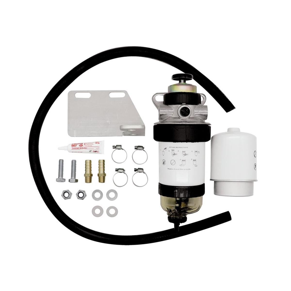 FILTER GUARD PRE FILTER DIESEL FUEL KIT TOYOTA LANDCRUISER  VDJ79 VDJ200 1VDFTV 2007-, , scanz_hi-res