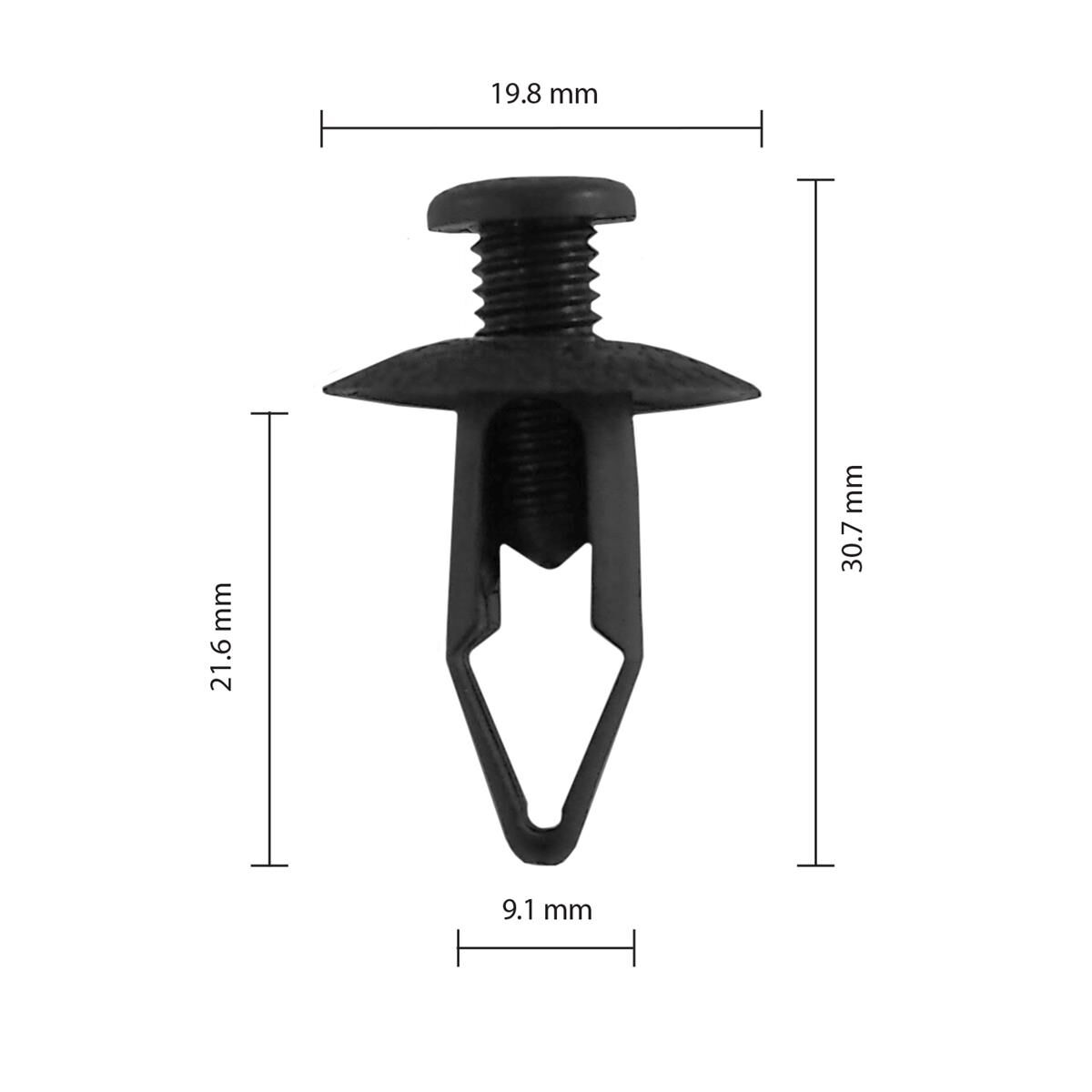 Nissan/Mitsubishi - pack of 25 car clips, , scanz_hi-res