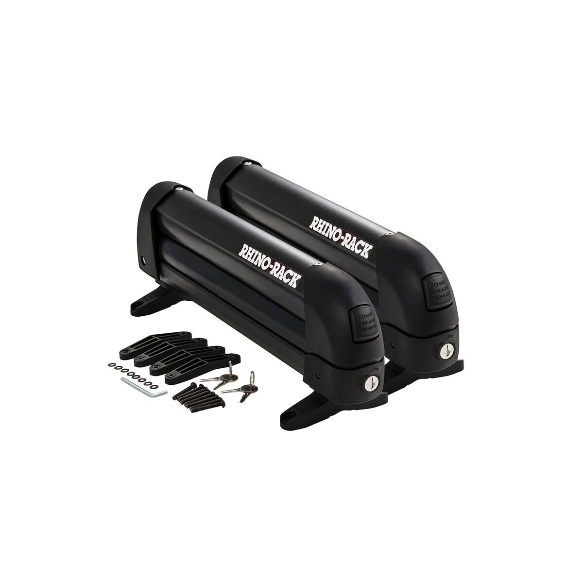 Rhino-Rack Ski & Snowboard Carrier to suit 3 Skis or 2 Snowboards - 573, , scanz_hi-res