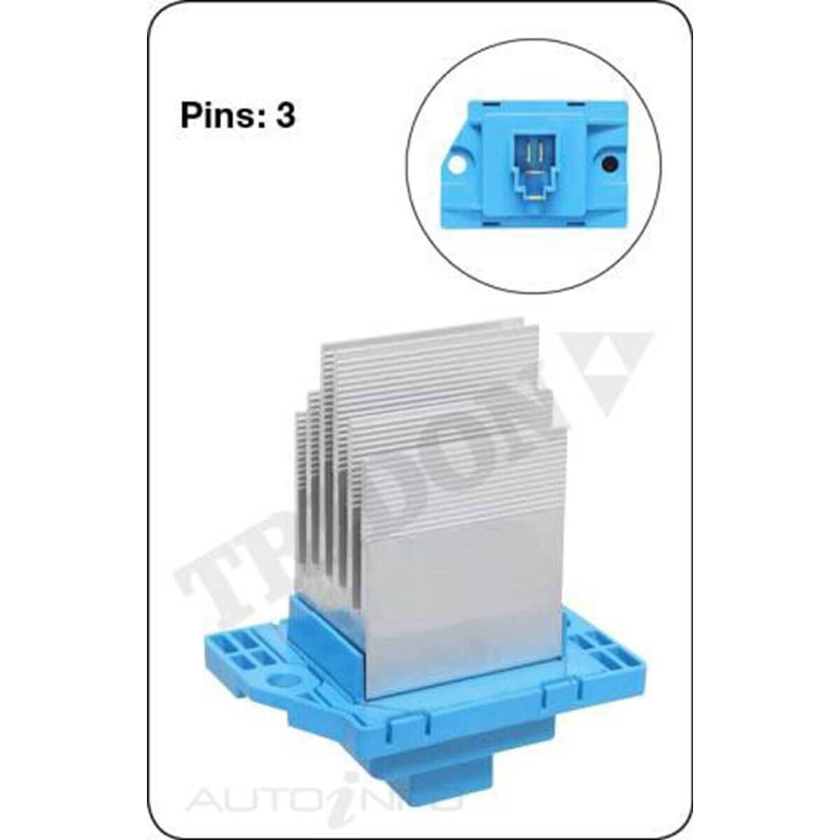 TRIDON HEATER FAN RESISITOR, , scanz_hi-res