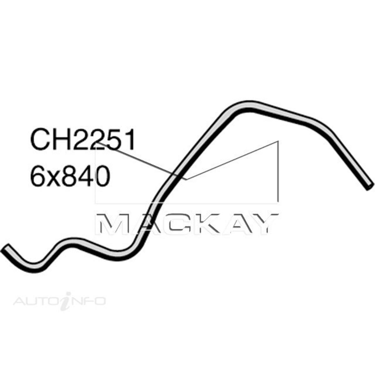 BYPASS HOSE FORD LASER KL  WATER*, , scanz_hi-res