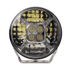 9" RND LED DRIVING LAMP DRIVNG BEAM 9-36V 120W CHR 12,000Lms W/PARK LIGHT, , scanz_hi-res