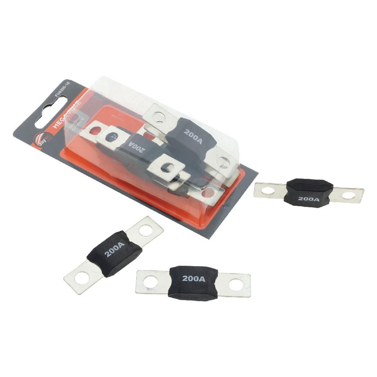 PKT 10 MEGA FUSE 200 AMP 32VDC JAYLEC, , scanz_hi-res