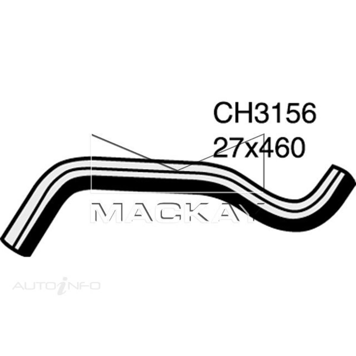 RADIATOR LOWER HOSE  - NISSAN PULSAR N14 - 1.6L I4  PETROL - MANUAL, , scanz_hi-res