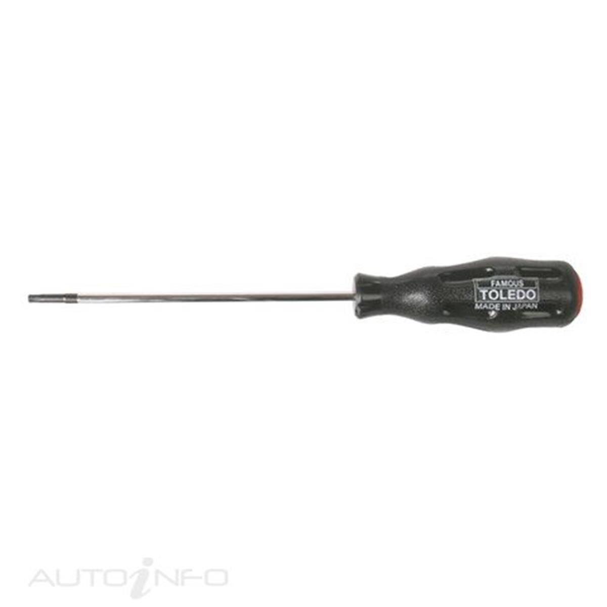 TOLEDO SCREWDRIVER T-PROOF TORX T20X125, , scanz_hi-res