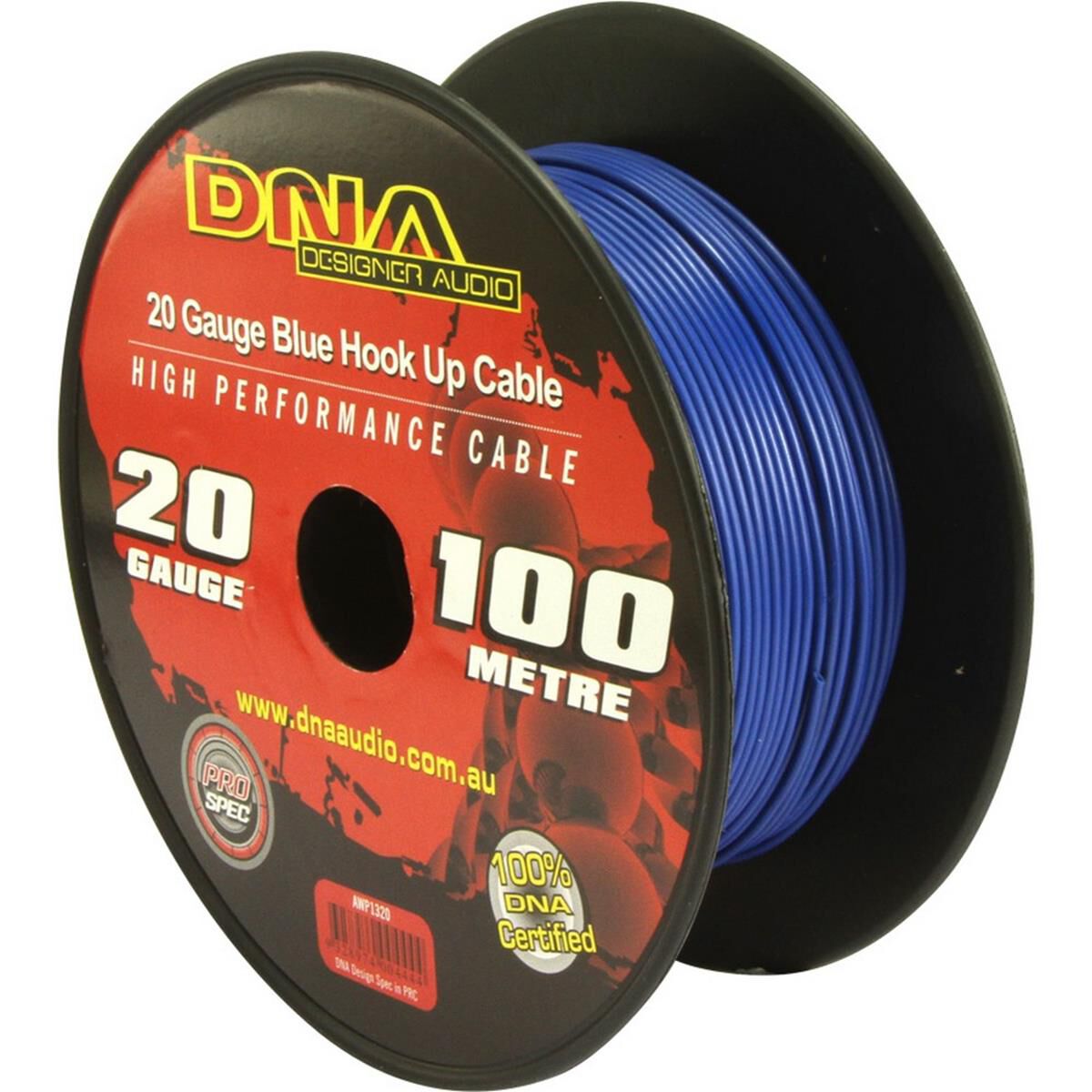 DNA CABLE 20 GAUGE HOOK UP CABLE BLUE 100MTR, , scanz_hi-res