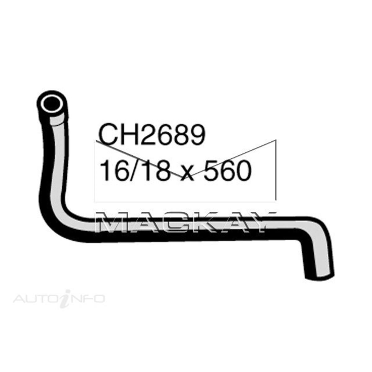 HEATER HOSE  - TOYOTA HILUX RZN149R - 2.7L I4  PETROL - MANUAL & AUTO, , scanz_hi-res