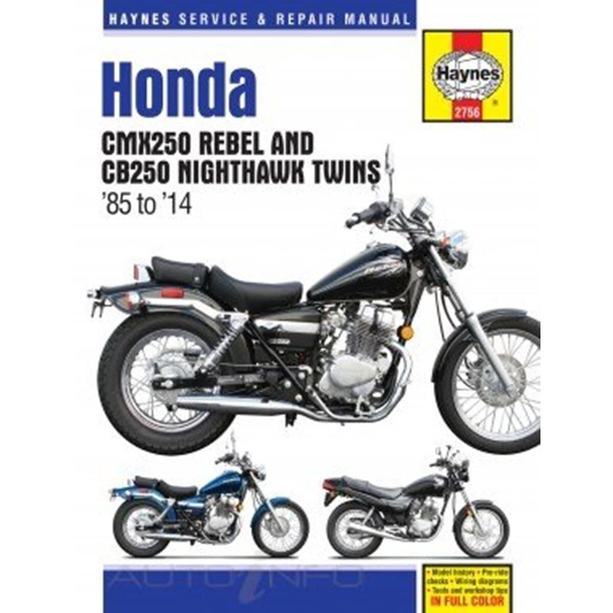 HONDA CMX250 REBEL AND CB250 NIGHTHAWK T, , scanz_hi-res