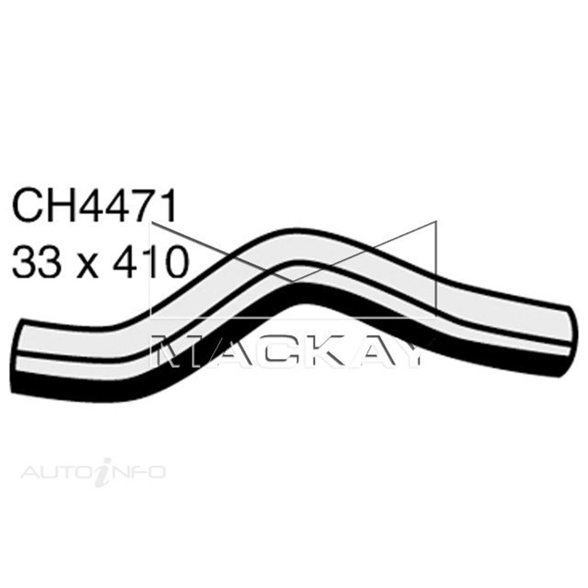 RADIATOR UPPER HOSE  - TOYOTA AURION GSV40R - 3.5L V6  PETROL - MANUAL & AUTO, , scanz_hi-res