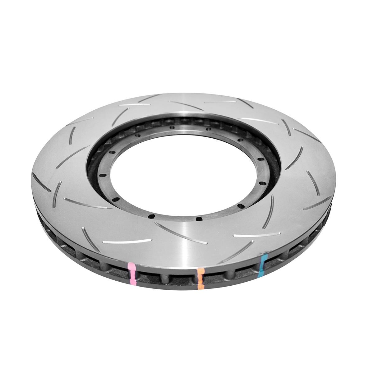 5000 Rotor T3 Slot - With Replacement NAS Nuts KP [ Subaru WRX STi (Brembo 6 Pot R Yellow Calipers) 19 Inch Rim 04/17-> F ], , scanz_hi-res