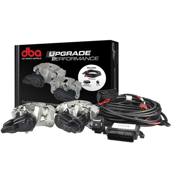 DBA ELECTRIC SECONDARY PARK BRAKE TOYOTA LANDCRUISER 70 SERIES 1/2007 ON, , scanz_hi-res