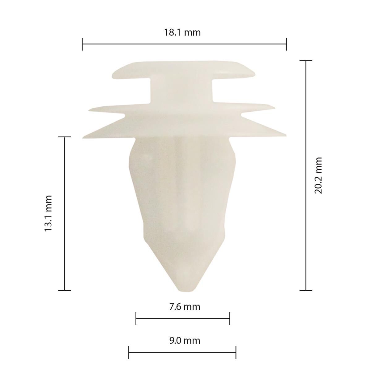 GM/Toyota - pack of 25 car clips, , scanz_hi-res