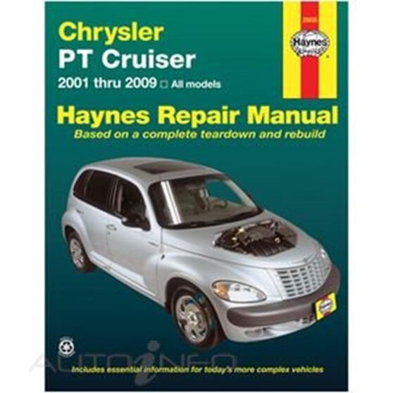 CHRYSLER PT CRUISER HAYNES REPAIR MANUAL FOR ALL MODELS 2001 THRU 2010, , scanz_hi-res