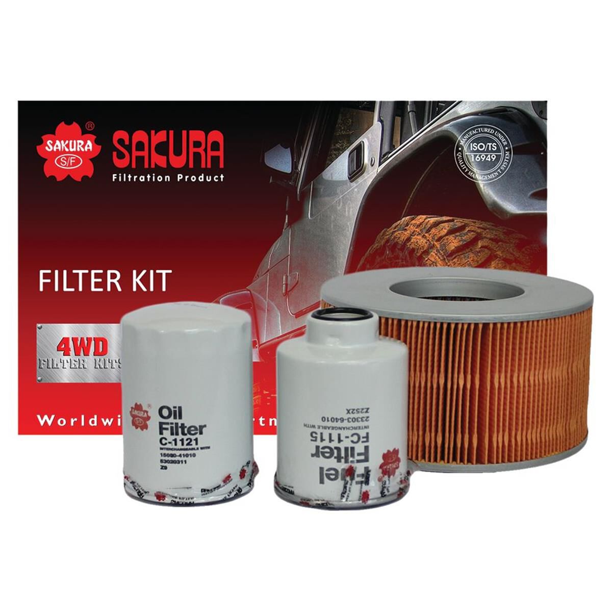 FILTER KIT OIL AIR FUEL TOYOTA, , scanz_hi-res