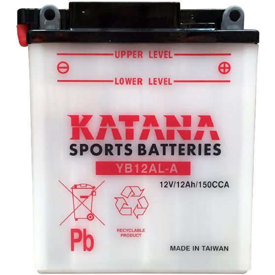 YB12AL-A Katana Motorcycle Battery, , scanz_hi-res