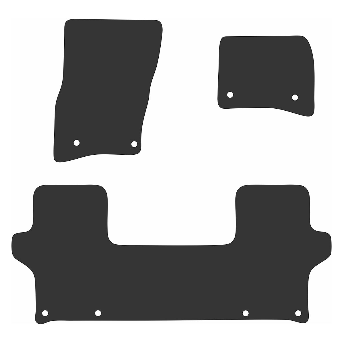 EXECUTIVE RUBBER CAR MATS FOR LAND DEFENDER 90 2020 ONWARDS, , scanz_hi-res