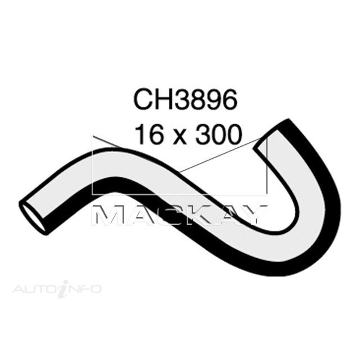 HEATER HOSE  - MITSUBISHI TRITON MJ - 2.5L I4 TURBO DIESEL - MANUAL & AUTO, , scanz_hi-res