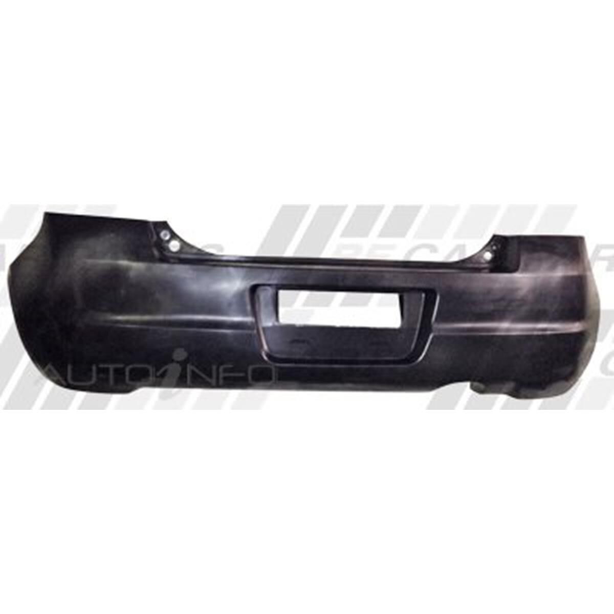 REAR BUMPER - MAT/BLACK, , scanz_hi-res