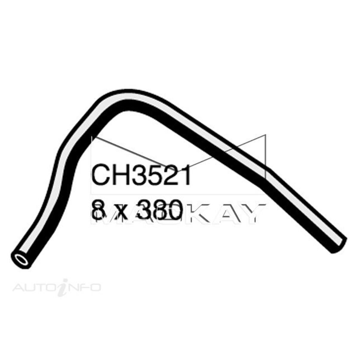 ENGINE BY PASS HOSE  - NISSAN PINTARA U12 - 2.4L I4  PETROL - MANUAL & AUTO, , scanz_hi-res