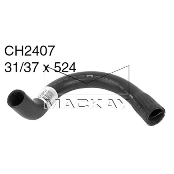 BOTTOM HOSE MERCEDES - BENZ 250 W114 2.5 & 2.8 LITRE TO CHASSIS # 22860*, , scanz_hi-res