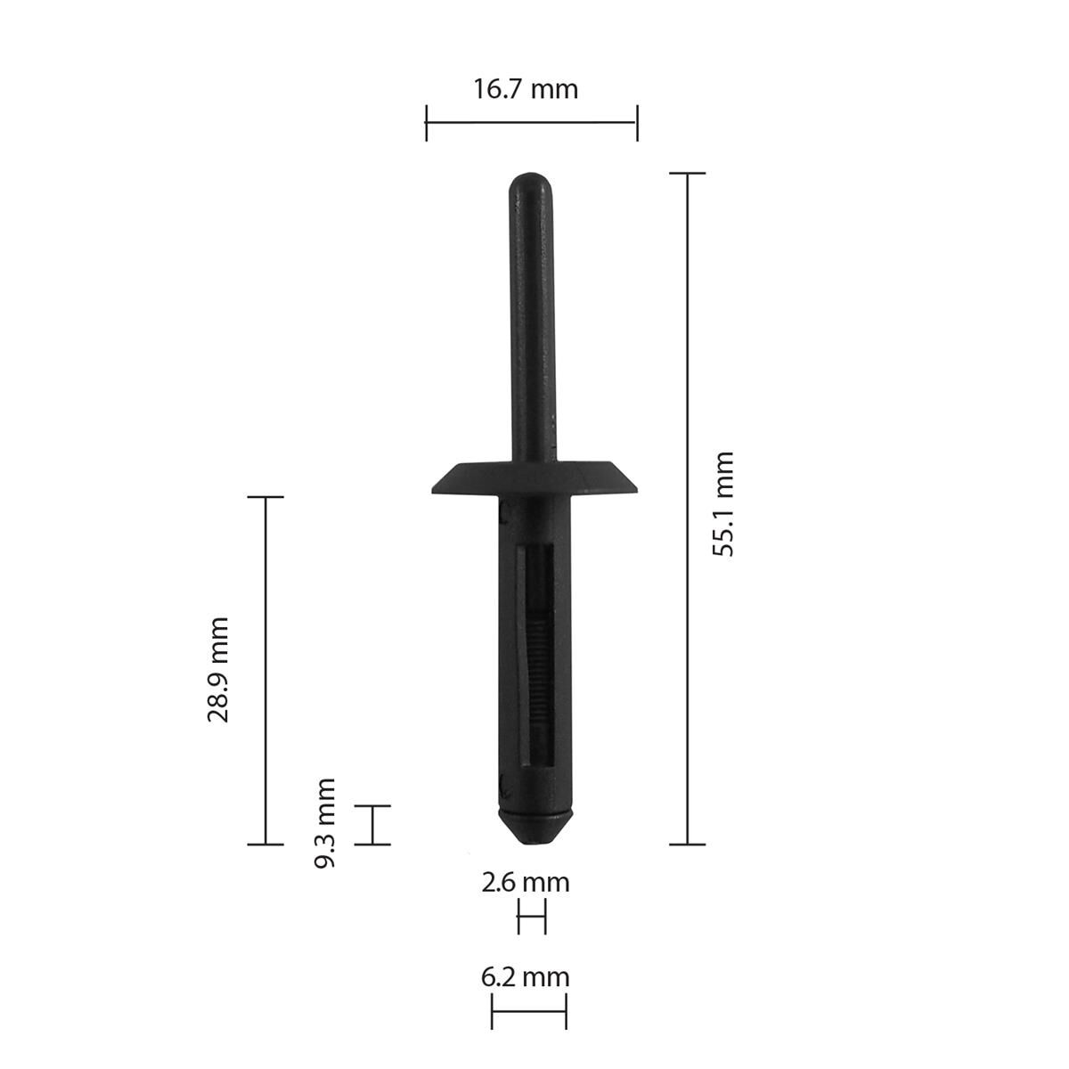 GM - pack of 25 car clips, , scanz_hi-res