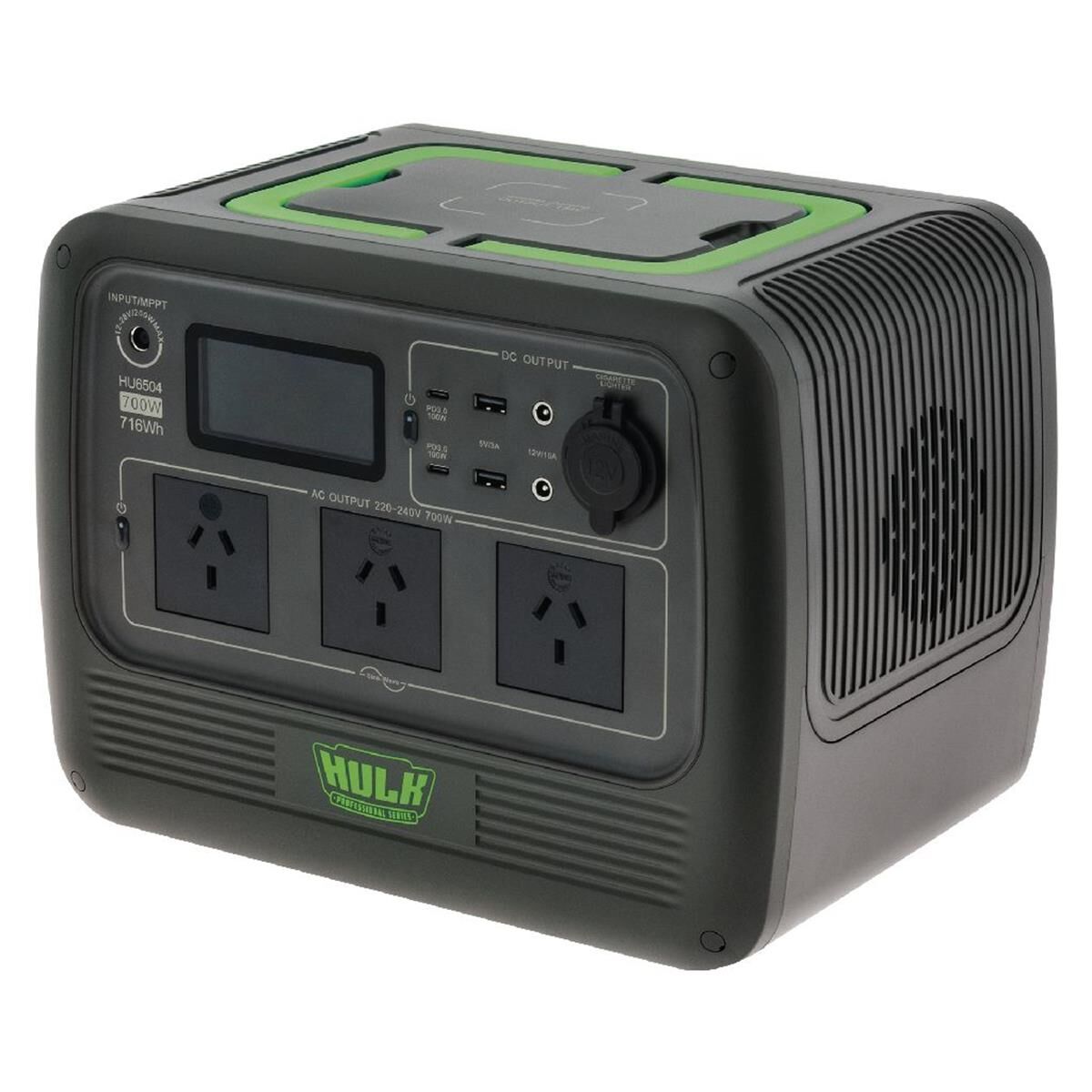 PS700 PORTABLE POWER STATION W/700W PURE SINE WAVE INVERTER 60Ah FESSIONAL, , scanz_hi-res