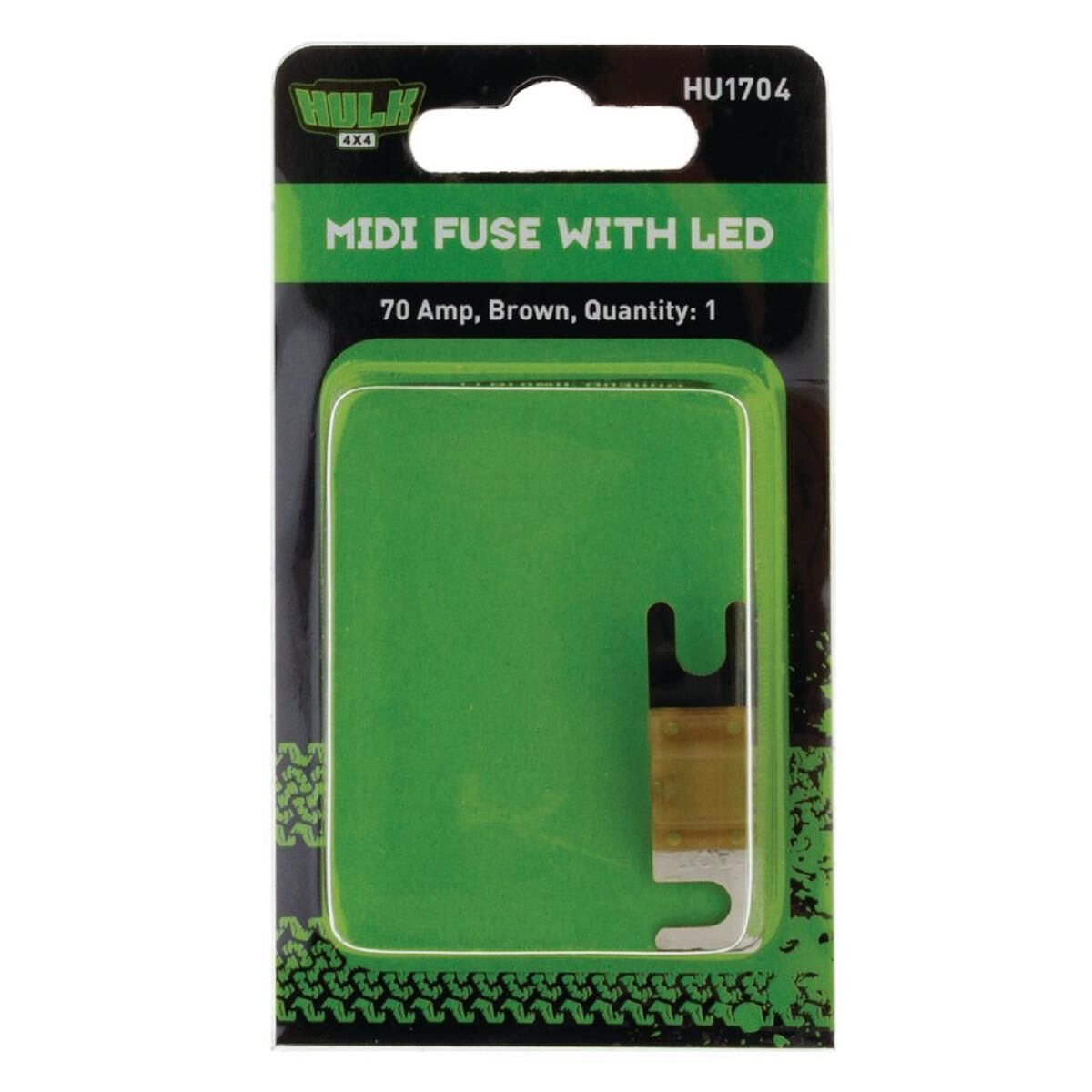 PKT 1 MIDI FUSE BROWN 70 AMP WITH LED 32 VDC, , scanz_hi-res