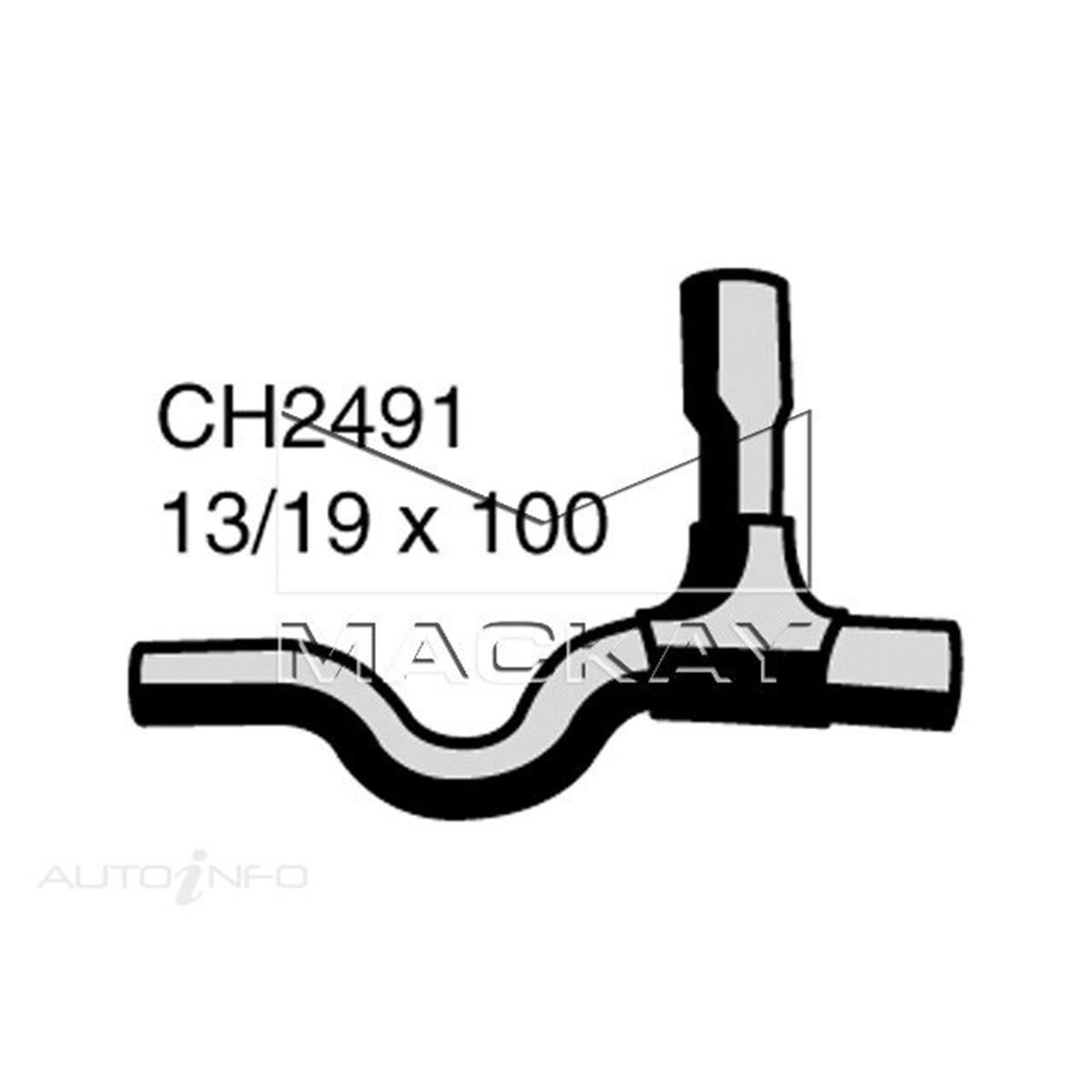 HEATER HOSE  - HOLDEN BARINA SB - 1.2L I4  PETROL - MANUAL & AUTO, , scanz_hi-res