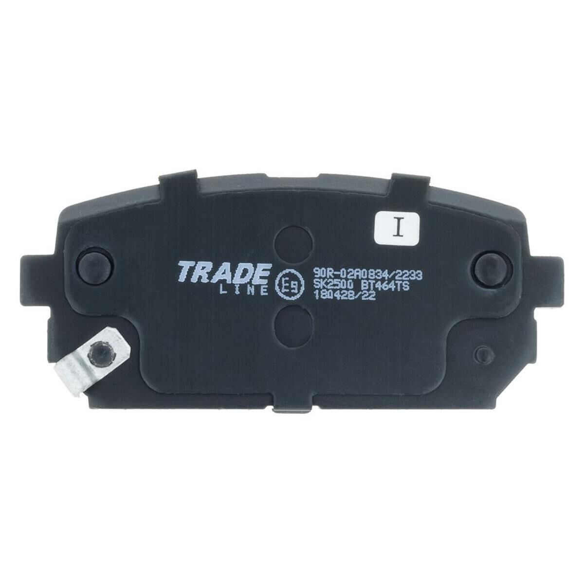 TRADELINE BRAKE PAD SET REAR HYUNDAI ix35  2.0 TDi AWD DB2175, , scanz_hi-res